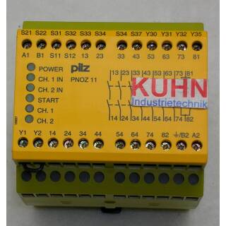 PNOZ 11  Sicherheitsschaltgerät 24V