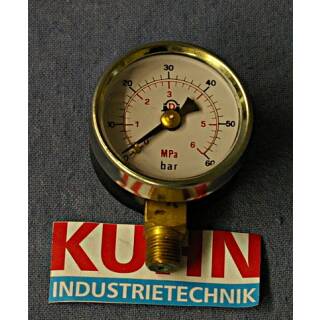 Druckanzeige   60 bar / 6 Mpa
