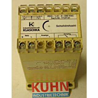 RDG-1.41-230   Drehzahlüberwachungs Relais