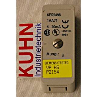 6ES5498-1AA71   Messbereichsmodul