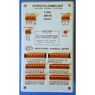 SM48-220V  Störstellenmelder 48x 24VDC