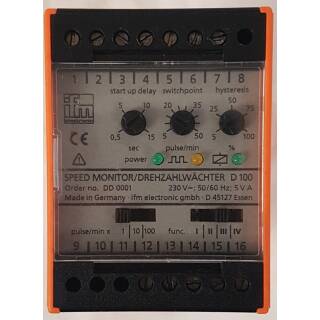 DD0001  IFM Drehzahlwächter