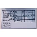 PKZM1-0,4    Motorschutzschalter