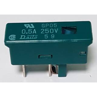 Sicherung  0,5A 250V GP05