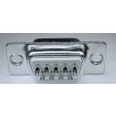 D-SUB Buchse 9 polig Lötkelch