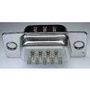 D-SUB Stecker 9 polig Lötkelch