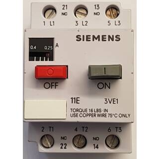 3VE1020-2D    Motorschutzschalter