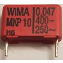 MKP10  0.047uF 400V 5x11x18