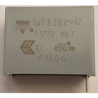 Sicherheitskondensator  1uF 310Vac