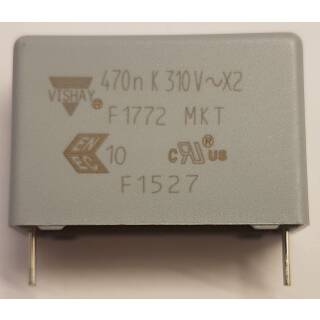 Sicherheitskondensator  0.47uF 310Vac