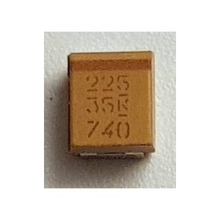 Tantal  2,2 uF  35V  3528