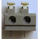 Leiterplattenklemme 2-polig  1,5mm²