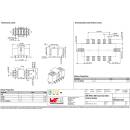 WR-MPC3 Leiterplatten-Stiftleiste 6-pol