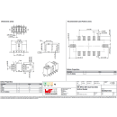 WR-MPC3 Leiterplatten-Stiftleiste 6-pol