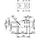 Monostabiles Relais 24VDC