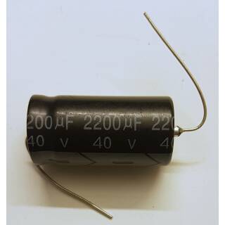 Elko 2200 uF 40V axial