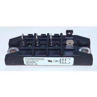 Drehstrom Bückengleichrichter 60A  1600V