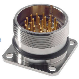 Steckverbinder M27  Buchse männlich 21 PIN