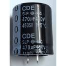 Elko 470 uF 400V radial