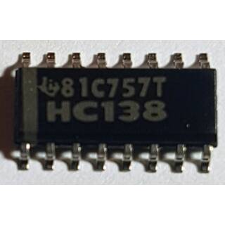 SN74HC138D  Decoder/Demultiplexer