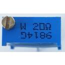 3296W-0-200  20 Ohm