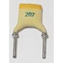 Keramikkondensator 2,7nf