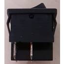 Wippschalter, schwarz, 2-polig, Ein-Aus