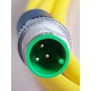 Ventilanschlußleitung  M12  /  Ventilstecker C