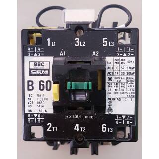 B60-30-11 Leistungsschütz 110V Spule