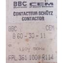 B60-30-11 Leistungsschütz 110V Spule