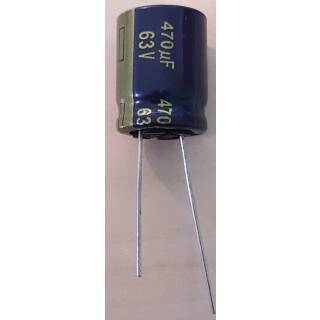 Elko 470 uF 63V radial