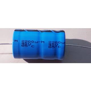 Elko 2200 uF 40V axial