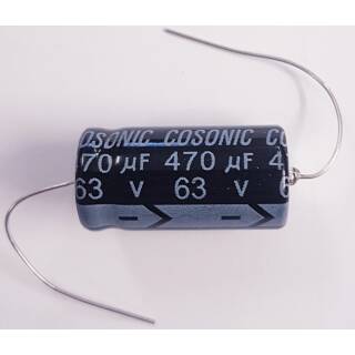 Elko 470 uF 63V axial