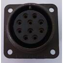 MS3102R18-1S Rundsteckverbinder 10 polig