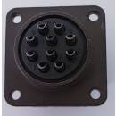 MS3102R18-1S Rundsteckverbinder 10 polig