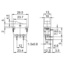 1552.4903 Wippschalter 2-polig
