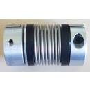 Wellenkupplung 8 / 6 mm