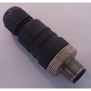 M12-Stecker 4 polig