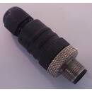 M12-Stecker 4 polig
