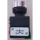 Drucktaster unbeleuchtet 1Ö/1S