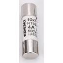 Sicherung 4A 500V  10x38 mm