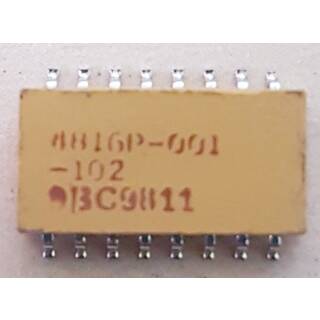 4816P-1-102  Networks  1 KOhm