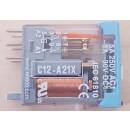C12-A21X/AC115V   Steckrelais 2 Wechsler