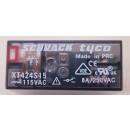 XT424S15 Printrelais 2xU  Spule 115VAC