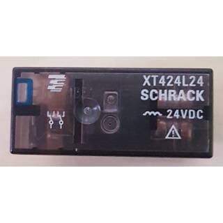 XT424L24  Printrelais 2xU  Spule 24VDC
