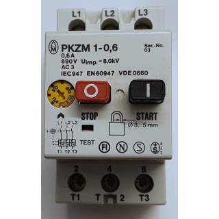 PKZM1-0,6    Motorschutzschalter