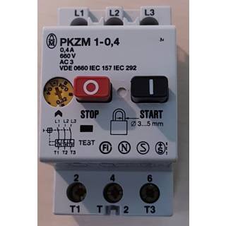 PKZM1-0,4    Motorschutzschalter