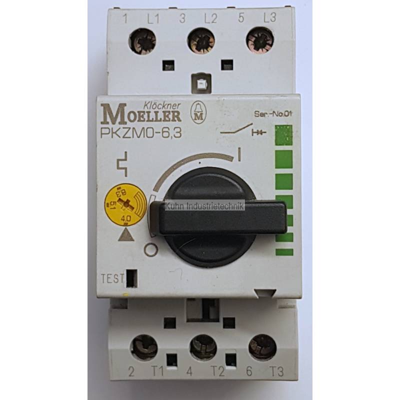Eaton Motorschutzschalter 3P PKZM0-1,6